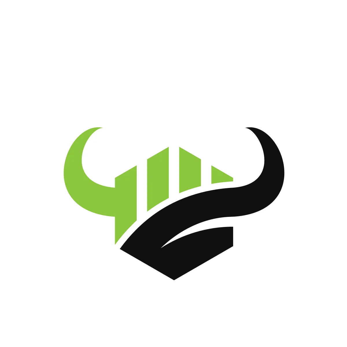 Solid Hexagon Bull Icon